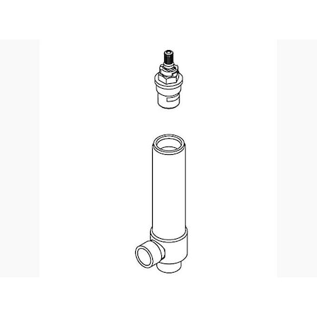 Kohler 1/2 Valve Assembly, Cold 1354691